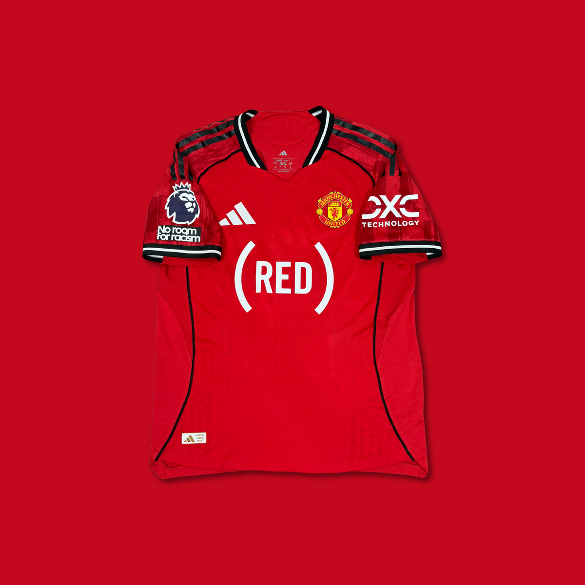 2024/25 Manchester United Home Shirt - Player Issue - Mbeumo - M