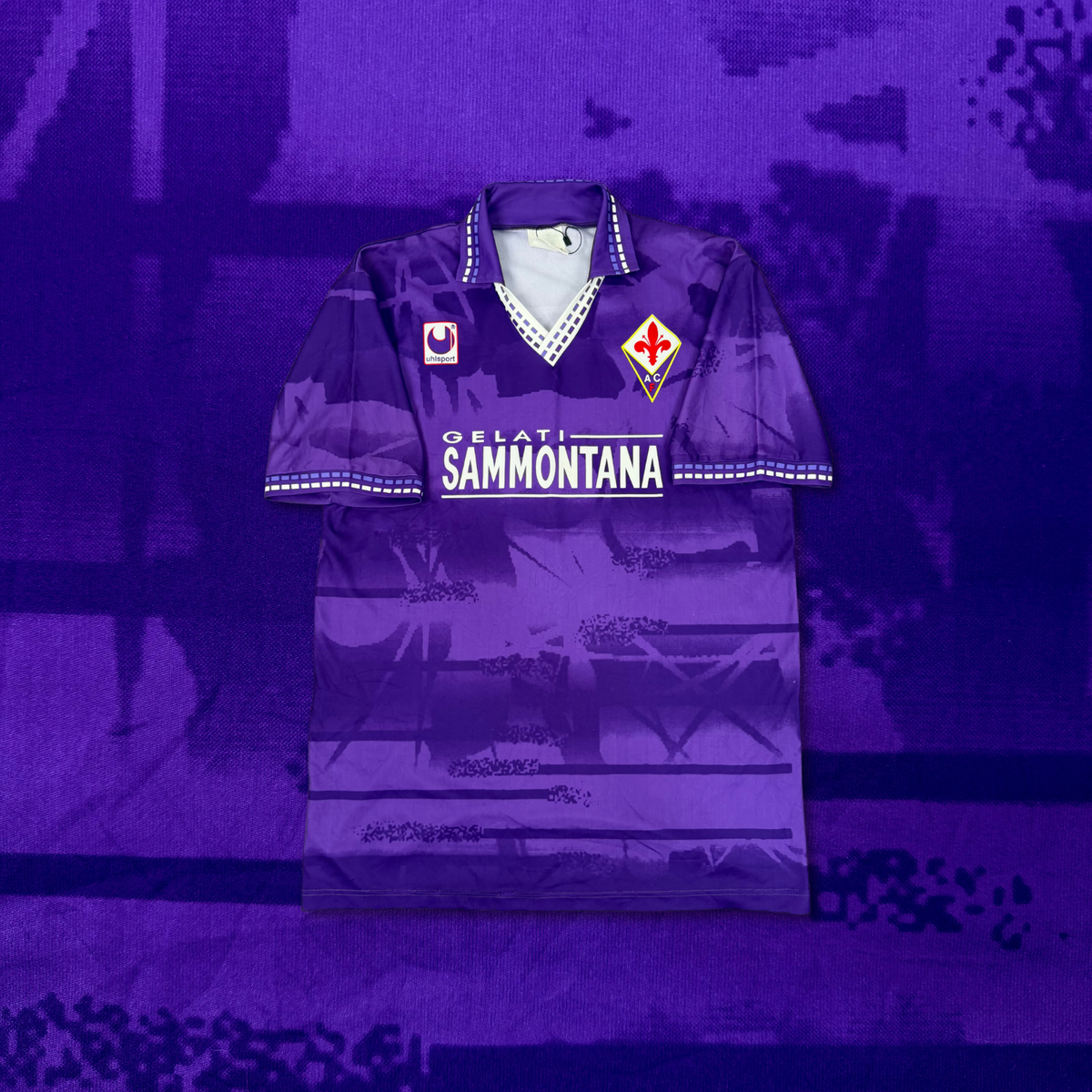 1994/95 Fiorentina Home Shirt - Batistuta - L