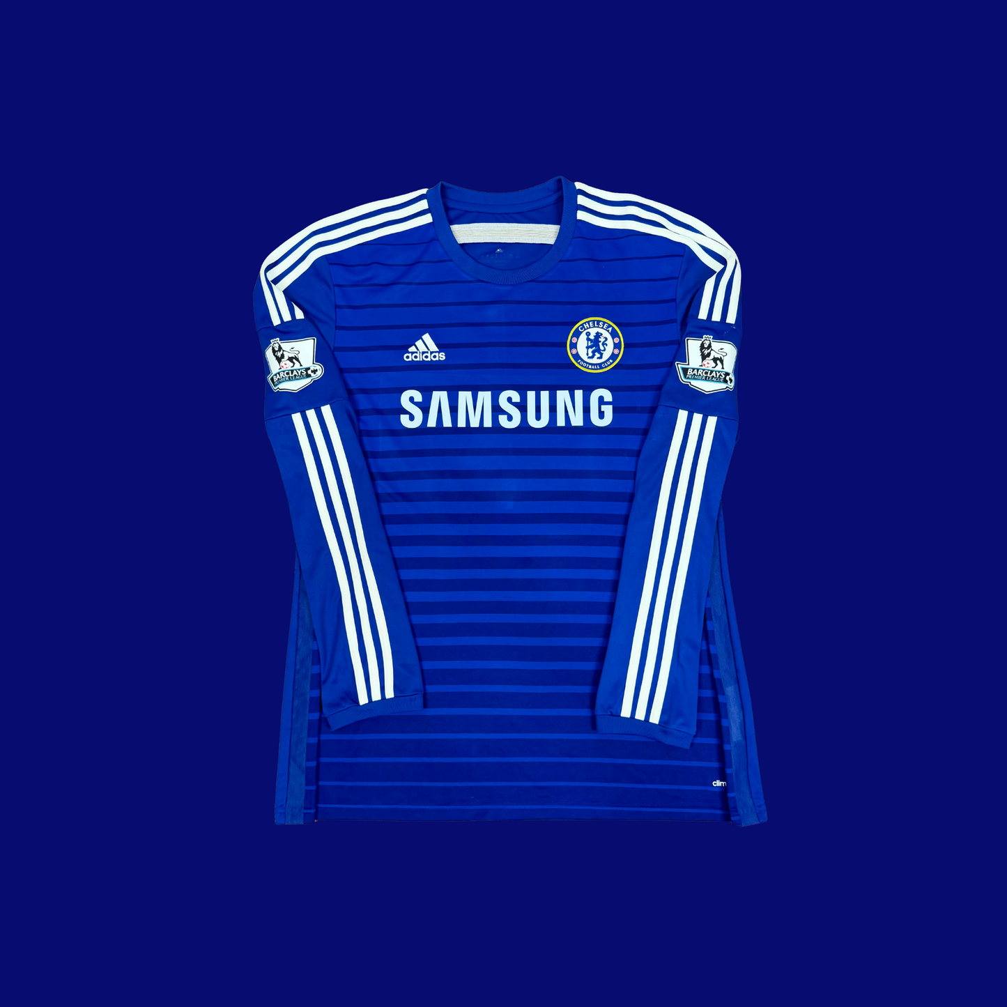 2014/15 Chelsea Home Longsleeve Shirt - Hazard - XL