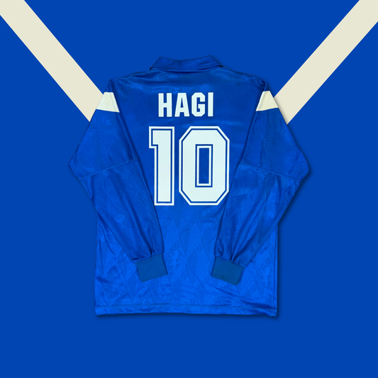 1992/93 Brescia Calcio Home Longsleeve Shirt - Hagi - L