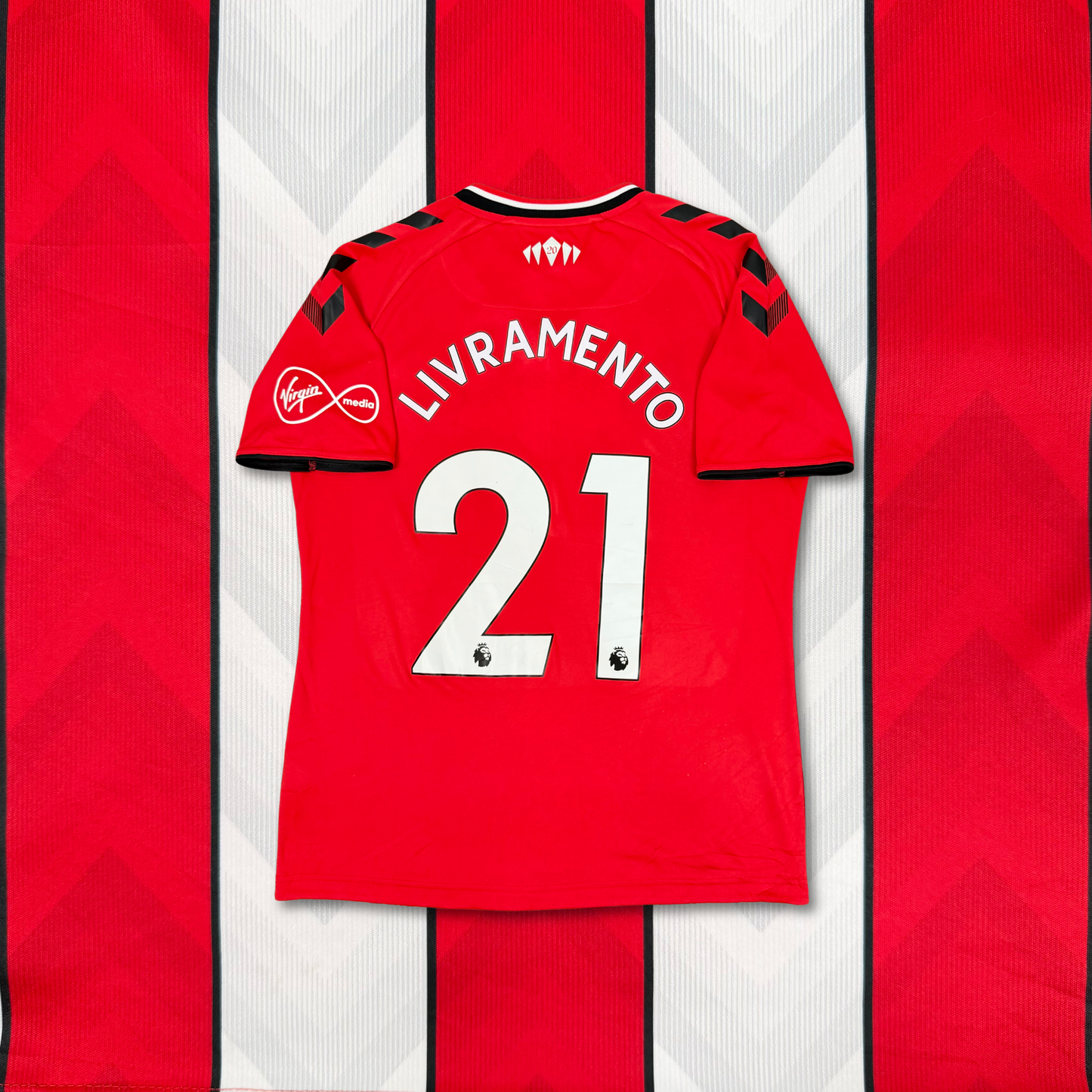 2021/22 Southampton Home Shirt - Livramento - M