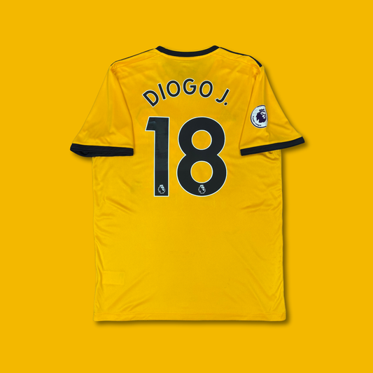2018/19 Wolverhampton Wandereres Home Shirt - Diogo Jota - L