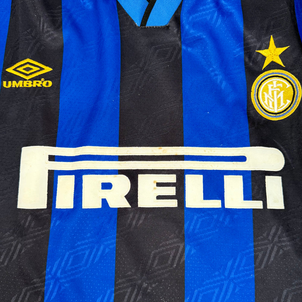 1995/96 Inter Milan Home Shirt - Bergomi - L
