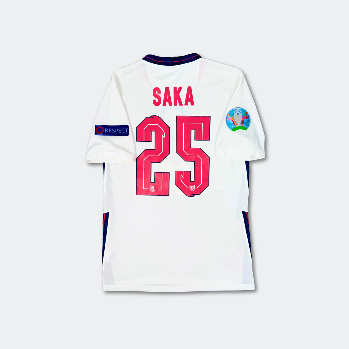 2020/21 England Home Shirt - Saka - S