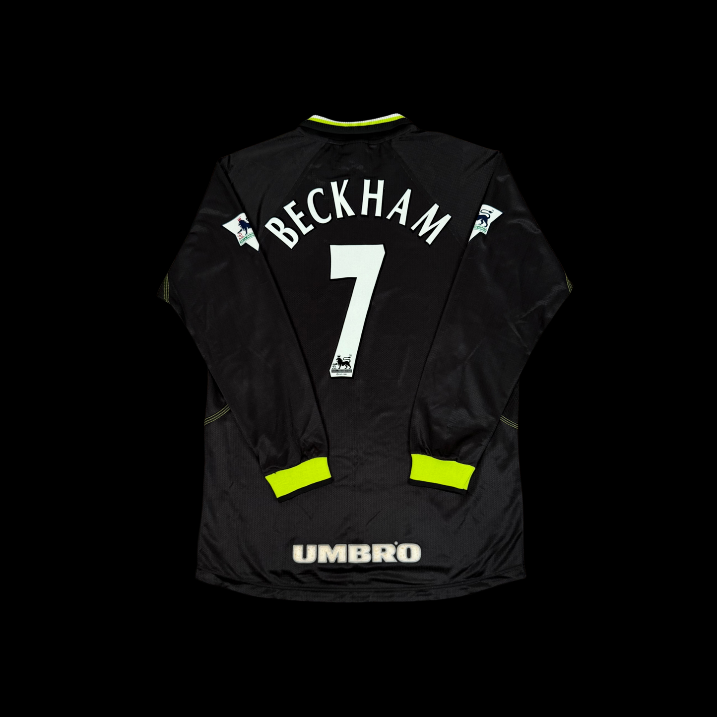1998/99 Manchester United Third Longsleeve Shirt - Beckham - XL