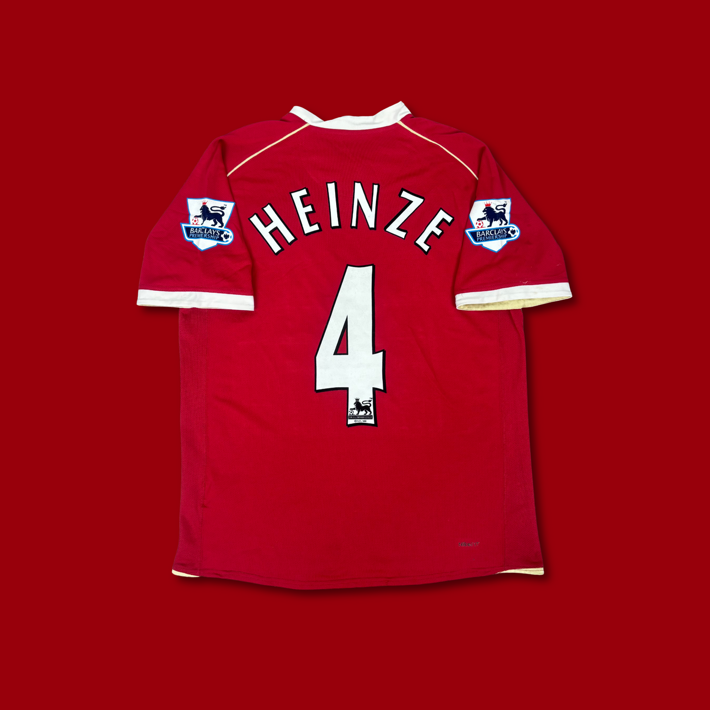 2006/07 Manchester United Home Shirt - Heinze - M