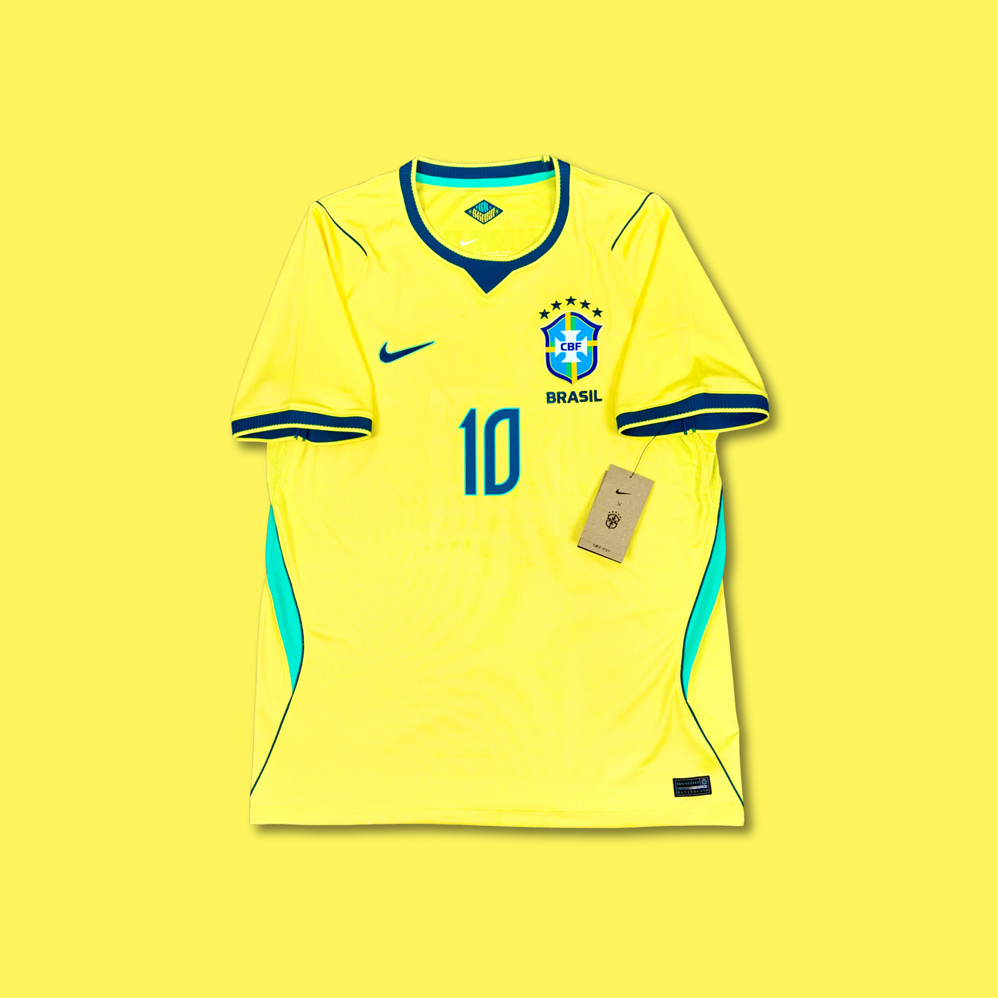 2026/27 Brazil Home Shirt - Neymar JR - L