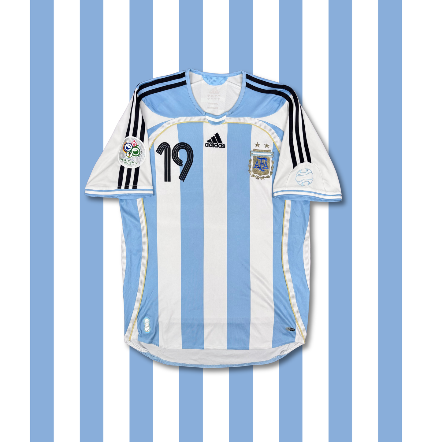 2006/07 Argentina Home Shirt - Messi - S