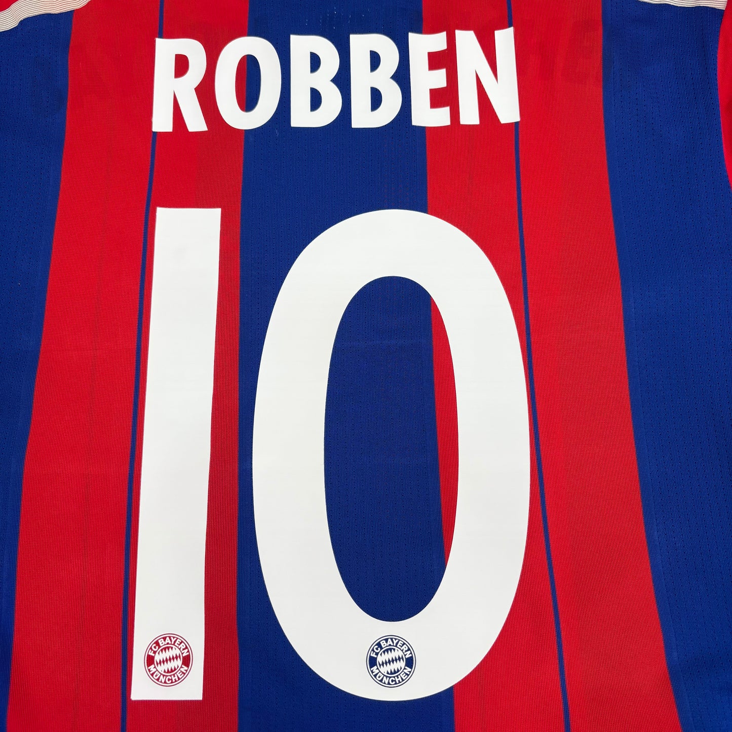 2014/15 Bayern Munich Home Shirt - Player Issue - Robben - L