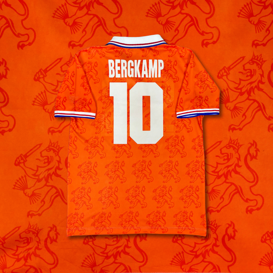 1994/95 Netherland Home Shirt - Bergkamp - L