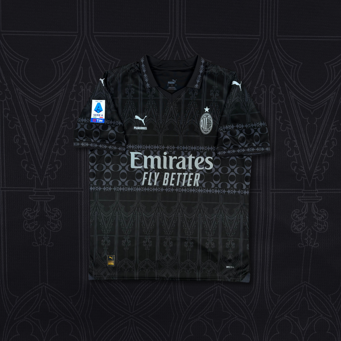 2023/24 AC Milan Fourth x Pleasure Shirt - Rafa Leao - L