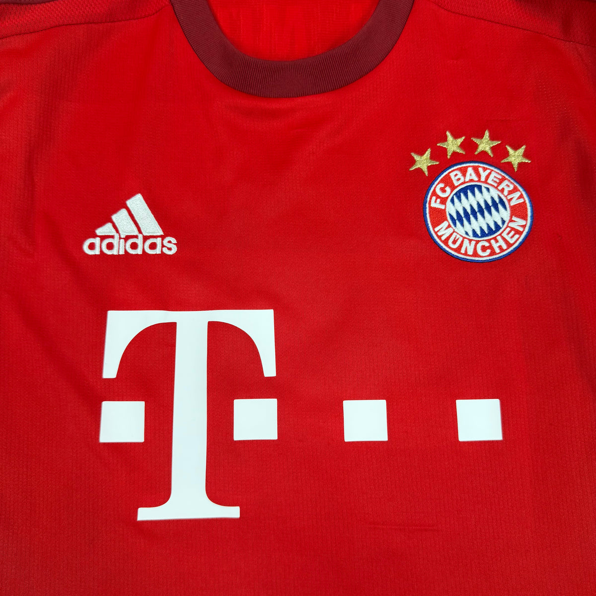 2015/16 Bayern Munich Home Long Sleeve Shirt - Lewandowski - M