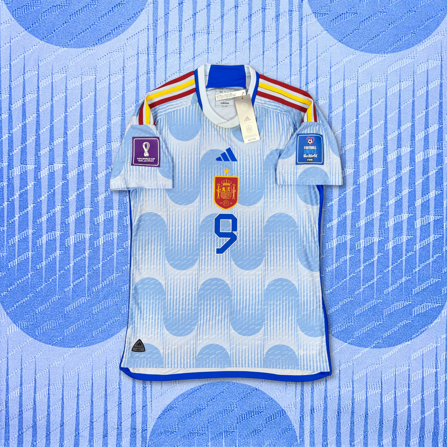 2022/23 Spain Away Shirt -  Player Issue - Gavi - L - New with Tag
