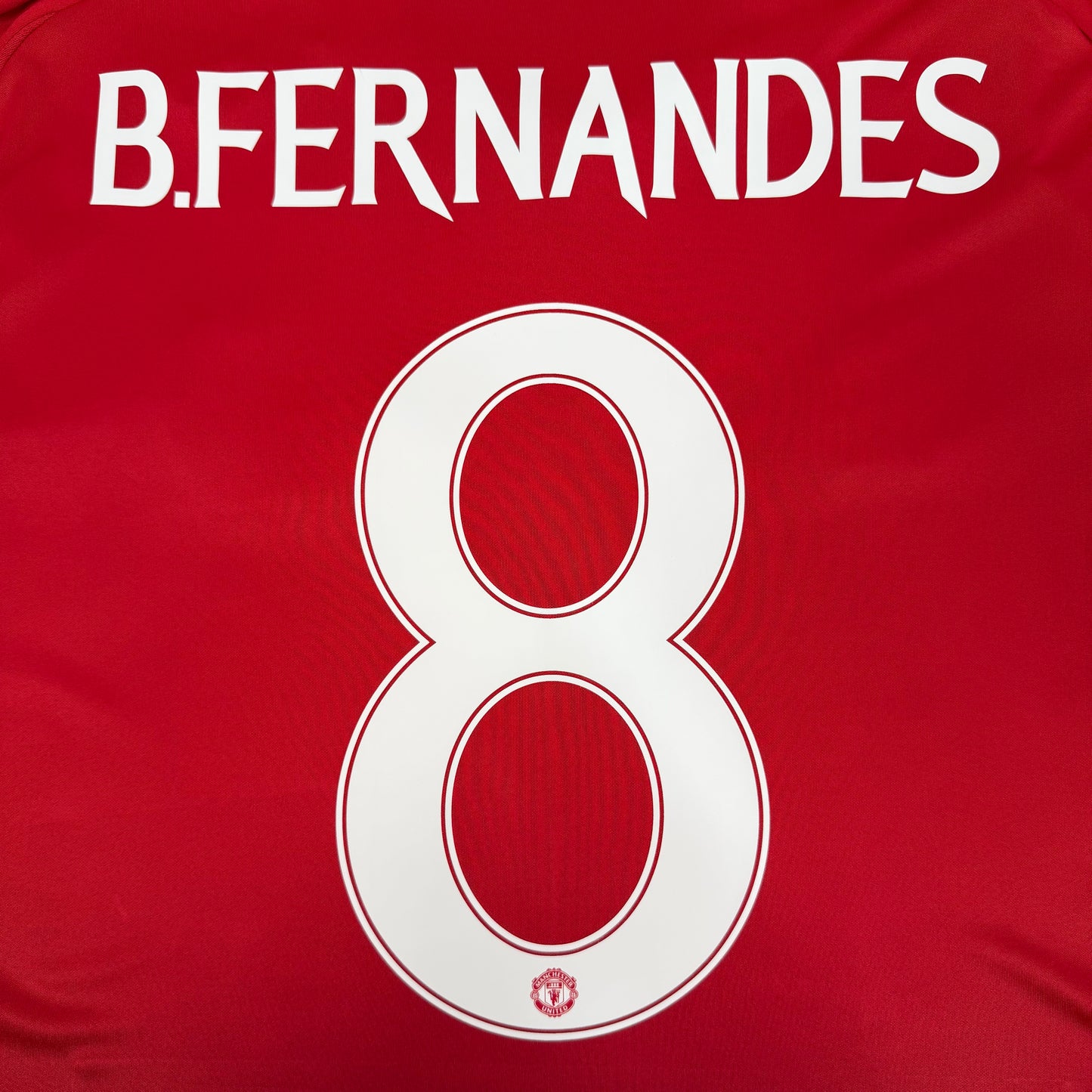 2024/25 Manchester United Home Shirt - Bruno Fernandes - XL