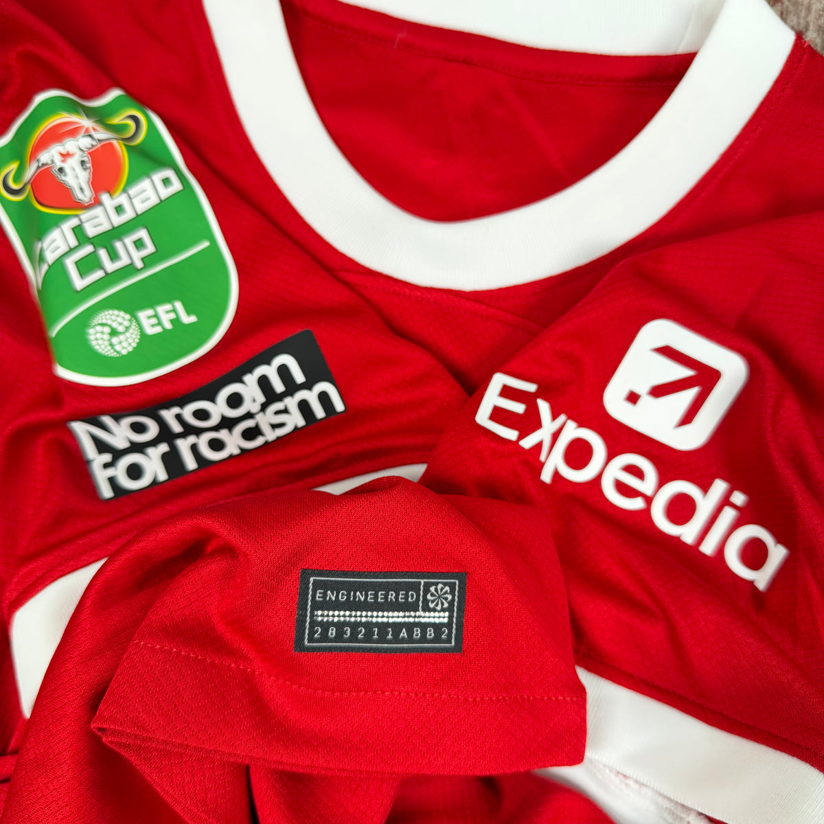 2023/24 Liverpool Home Shirt - Gakpo - M