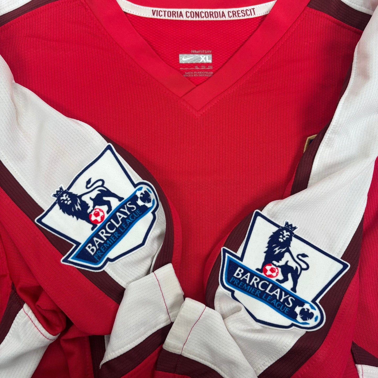 2008/10 Arsenal Home Longsleeve Shirt - Rosicky - L