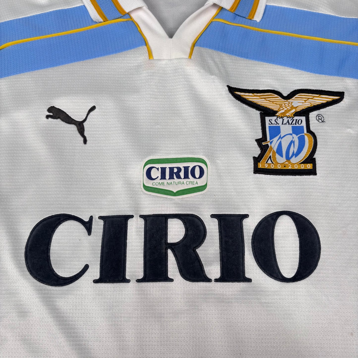 2000/01 Lazio Home Shirt - Inzaghi - XL