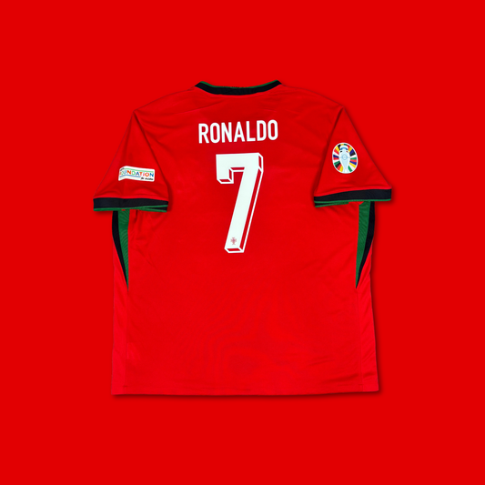 2024/25 Portugal Home Shirt - Cristiano Ronaldo - XXXL