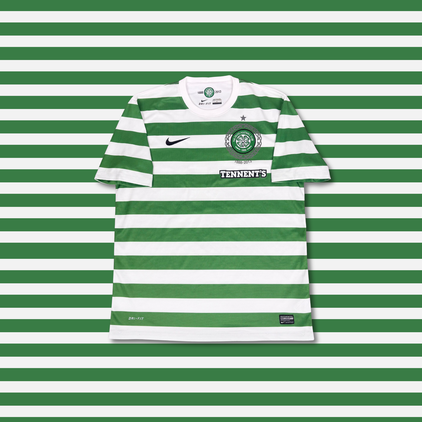 2013/14 Celtic Home Shirt - Irvine - L