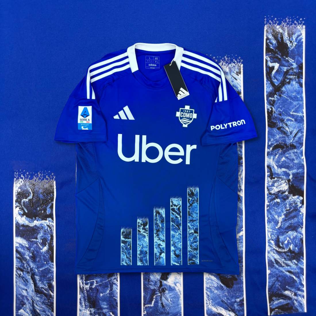 2024/25 FC Como Home Shirt - Nico Paz - XL - New with Tag