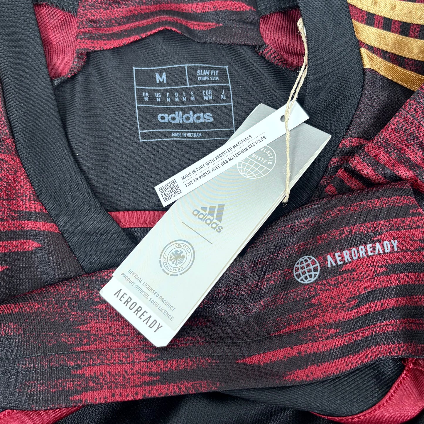 2022/23 Germany Away Longsleeve Shirt - Havertz - M - New with Tag