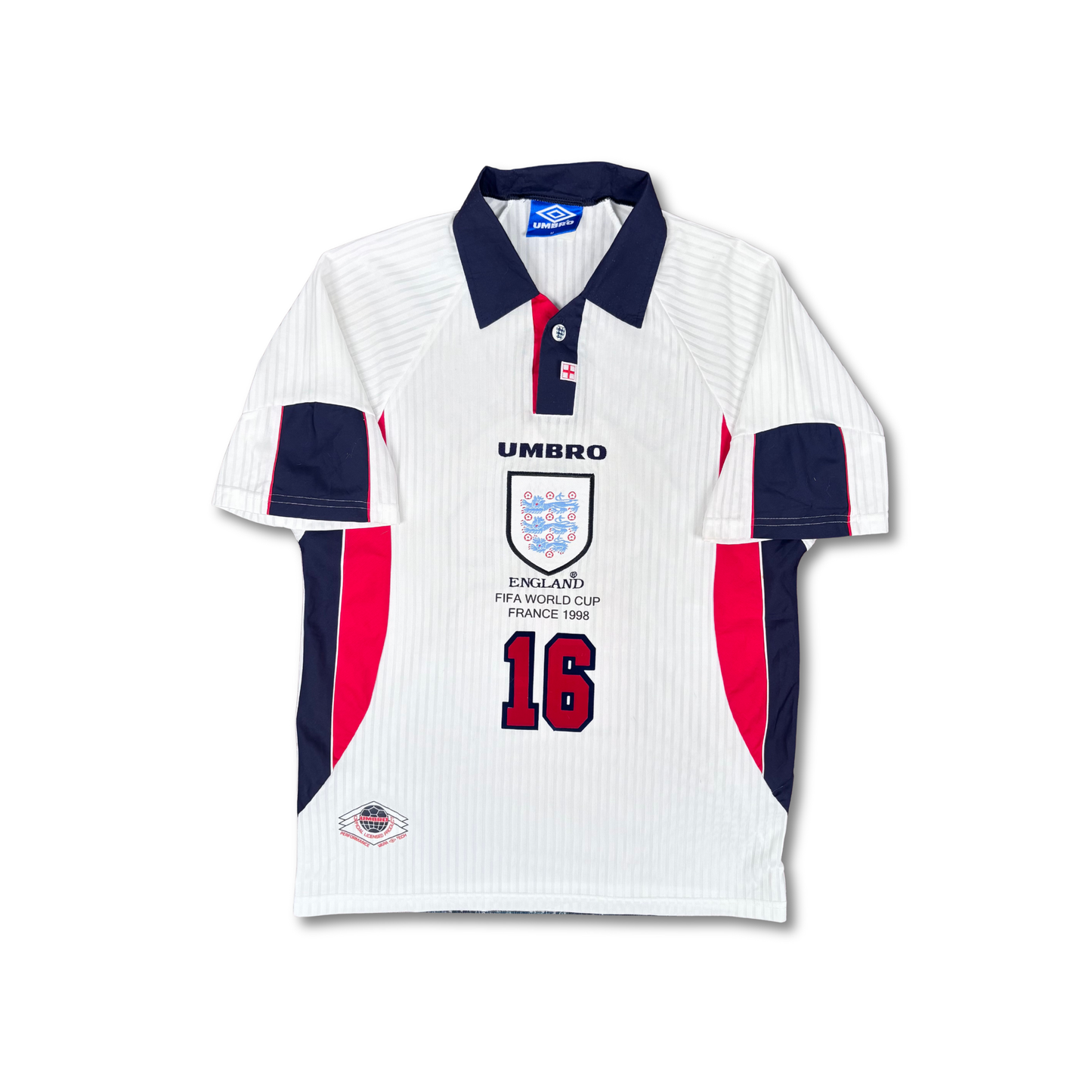 1998/99 England Home Shirt - Scholes - M