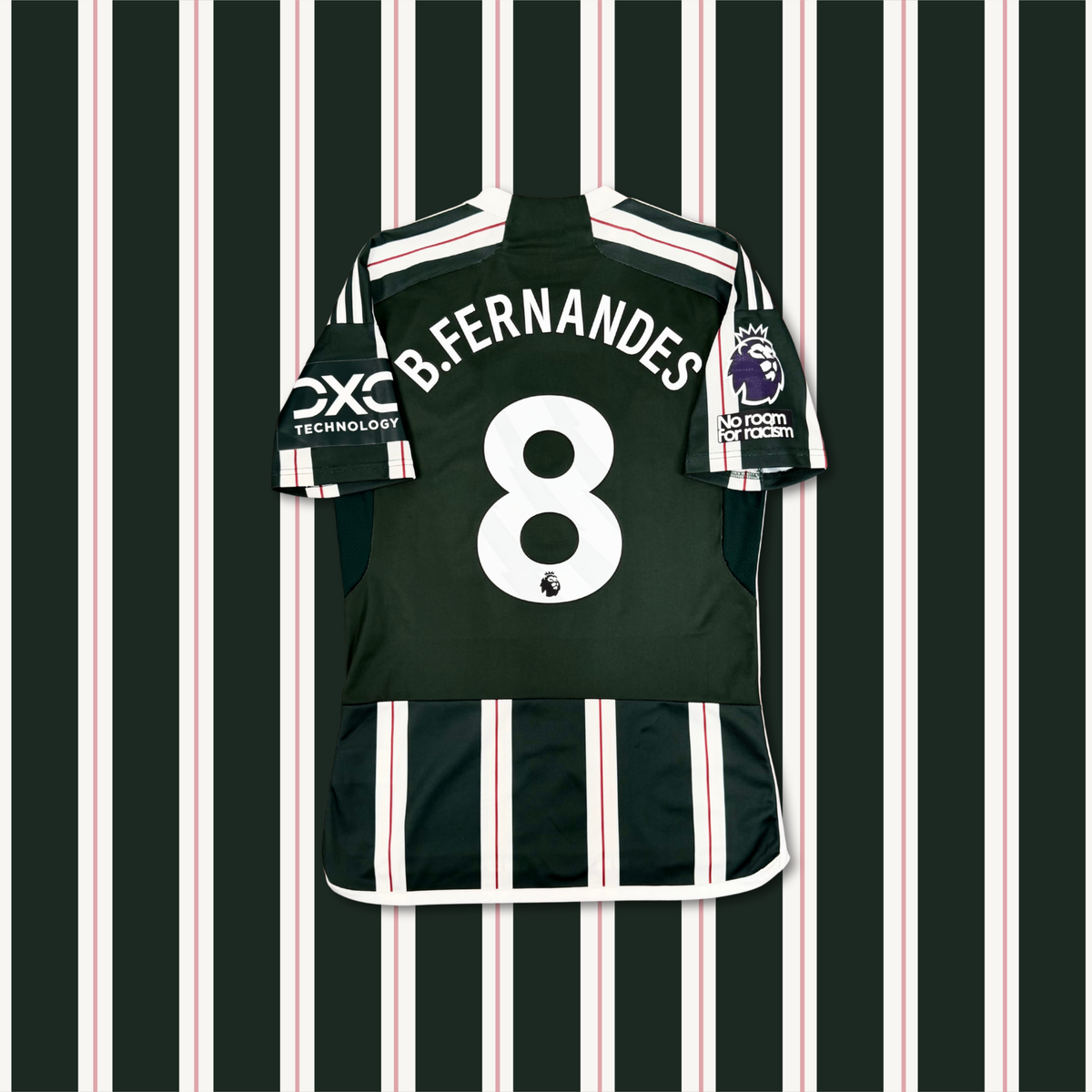 2023/24 Manchester United Away Shirt - Bruno Fernandes - S