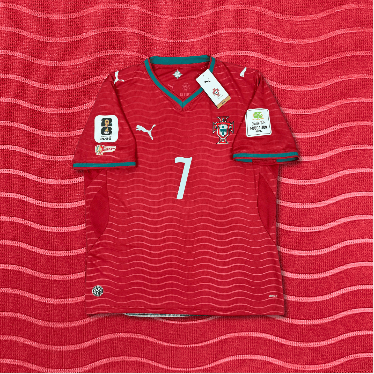 2026/27 Portugal Home Shirt - Cristiano Ronaldo - New with Tag - L