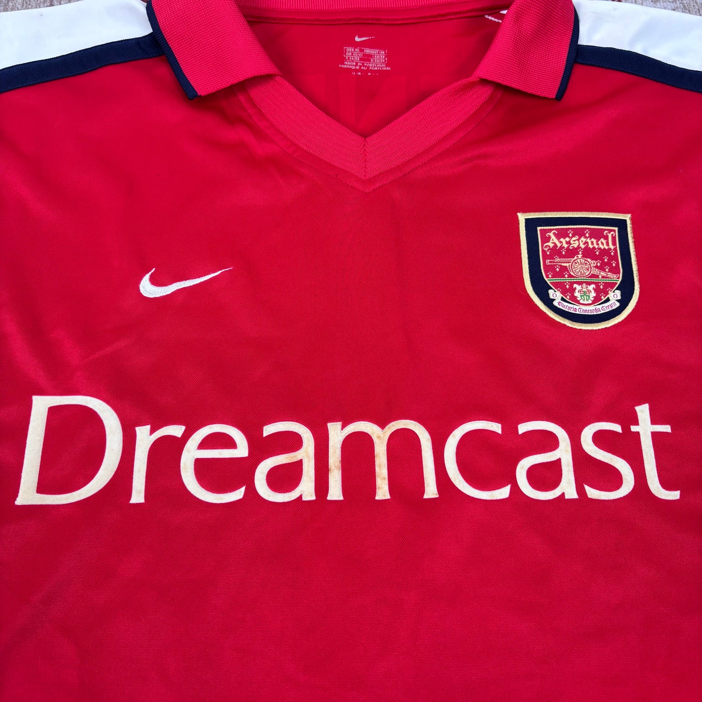 2000/01 Arsenal Home Shirt - Henry - XL