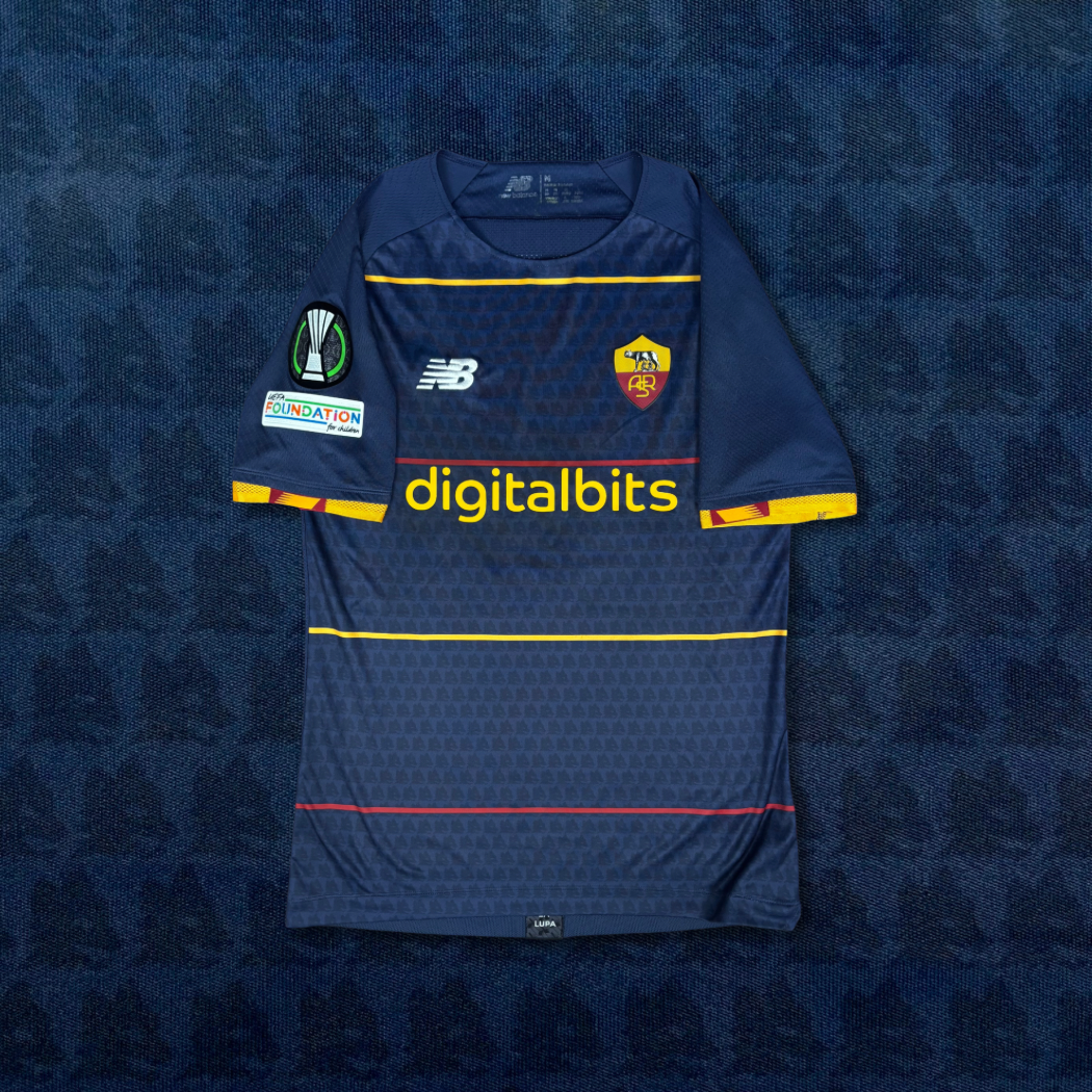 2021/22 AS Roma Fourth Shirt - Calafiori - M