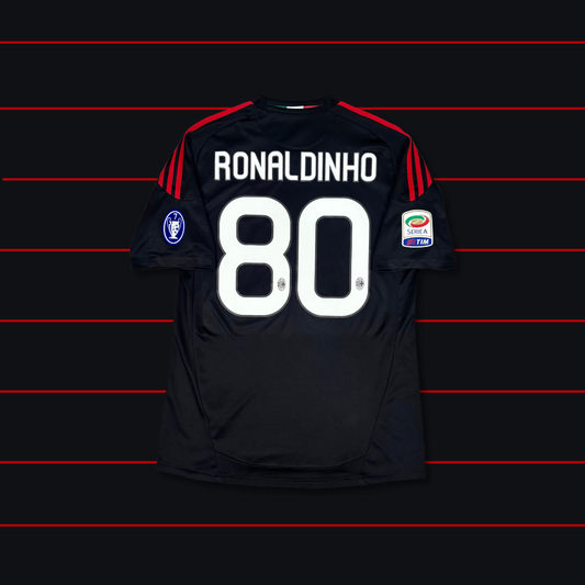 2010/11 AC Milan Third Shirt - Ronaldinho - M