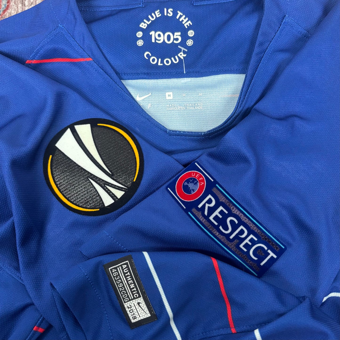 2018/19 Chelsea Home Shirt - Hazard - M