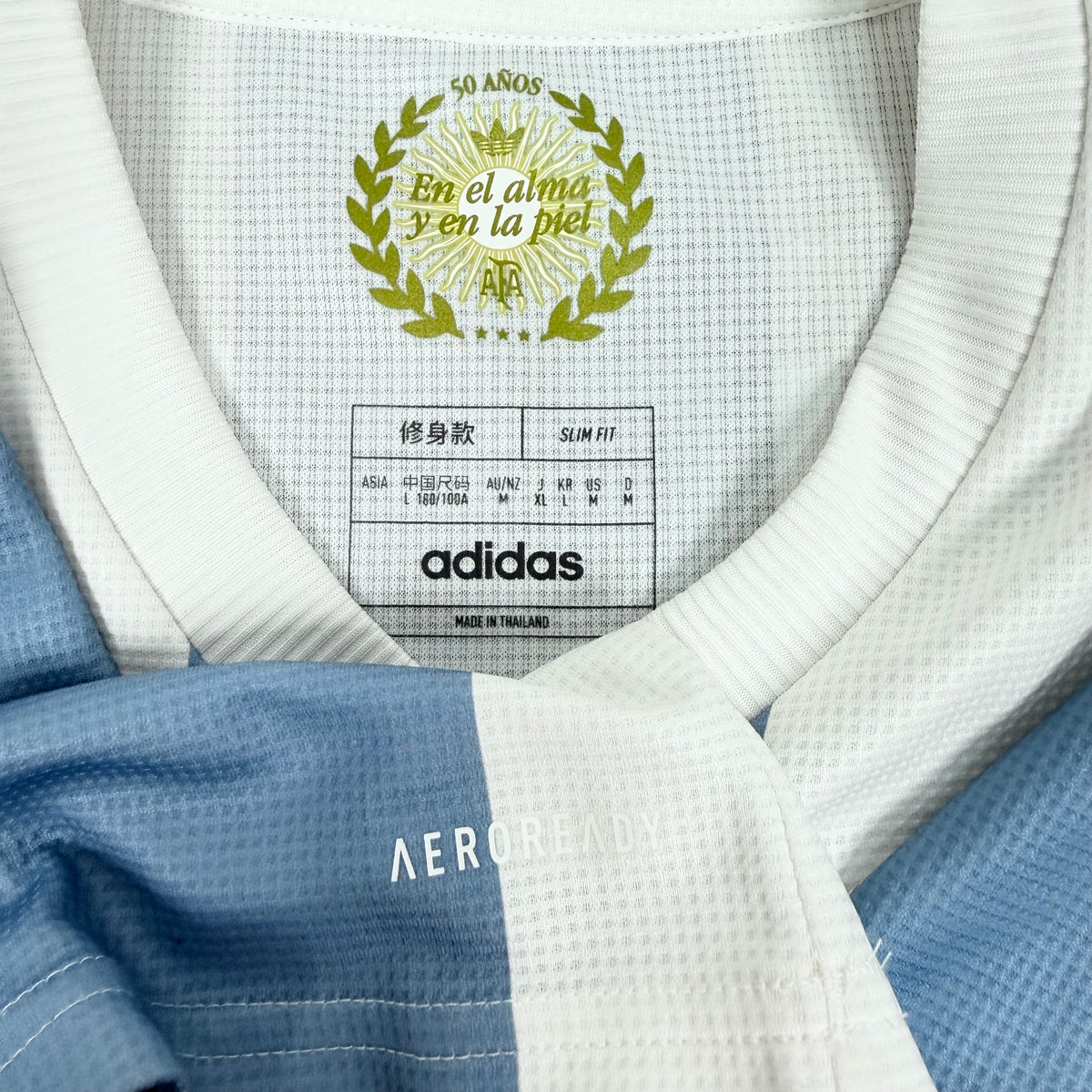 2024/25 Argentina 50th Anniv Home Shirt - Messi - M