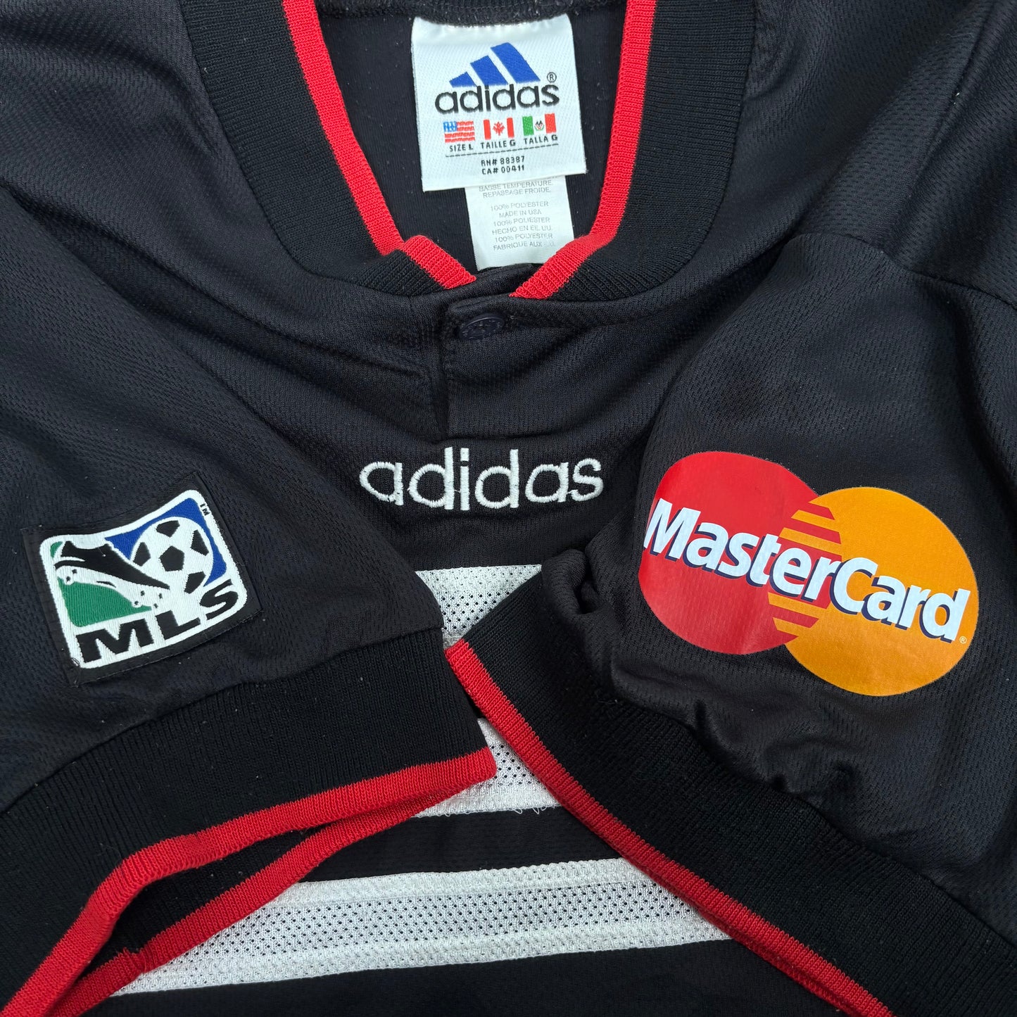 2000/01 DC United Home Shirt - Etcheverry - XL