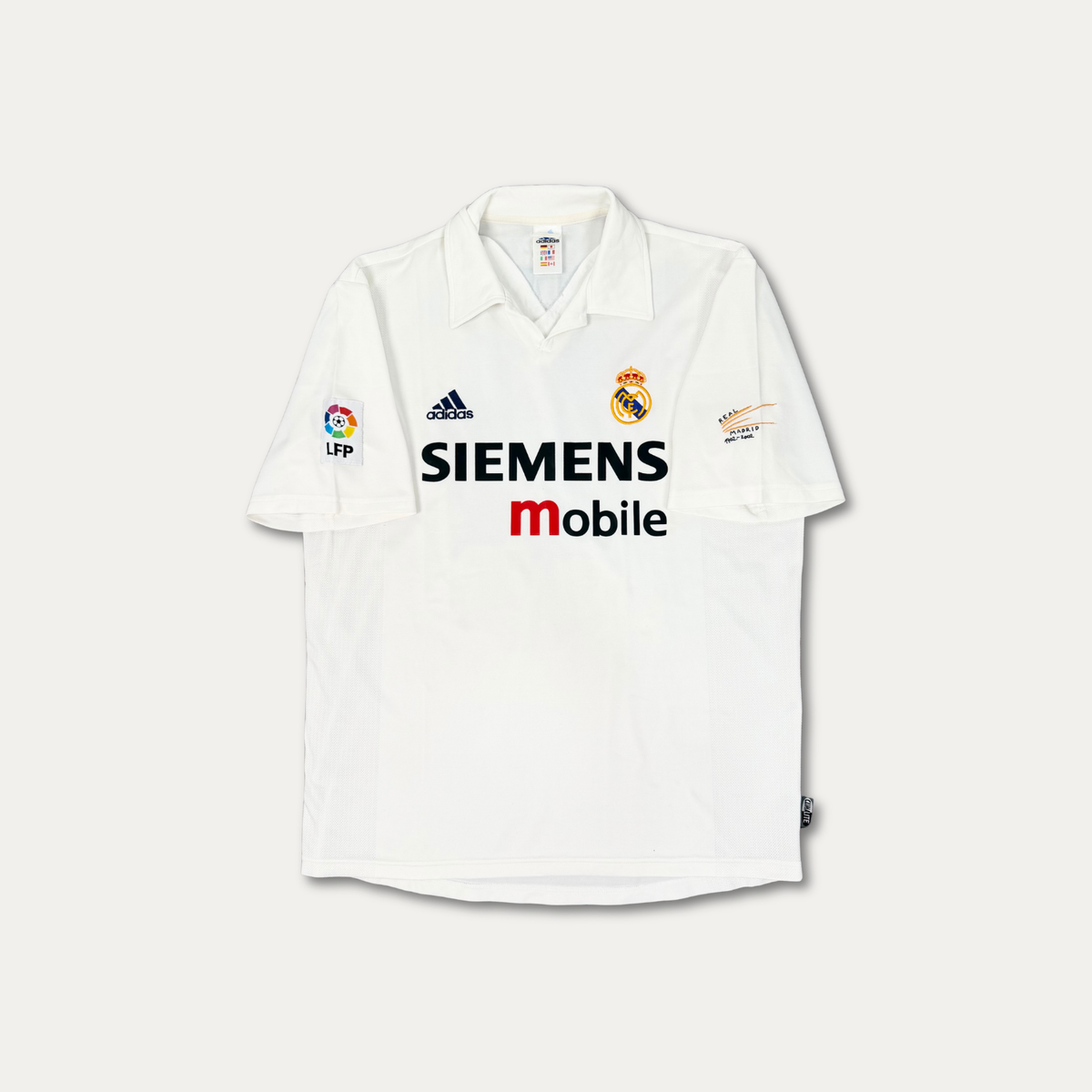 2002/03 Real Madrid Home Shirt - Ronaldo Nazario - L