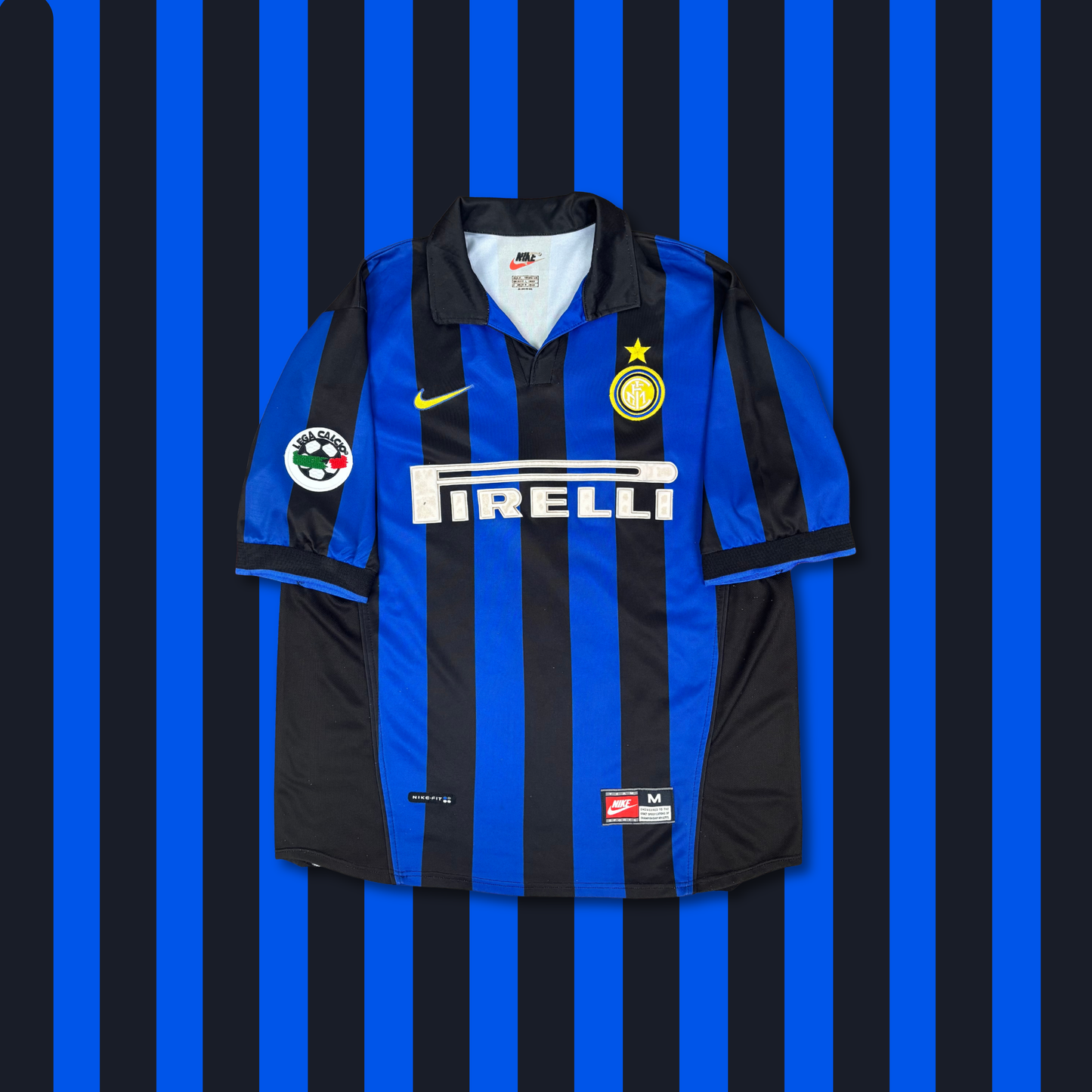 1998/99 Inter Milan Home Shirt - Ronaldo - M