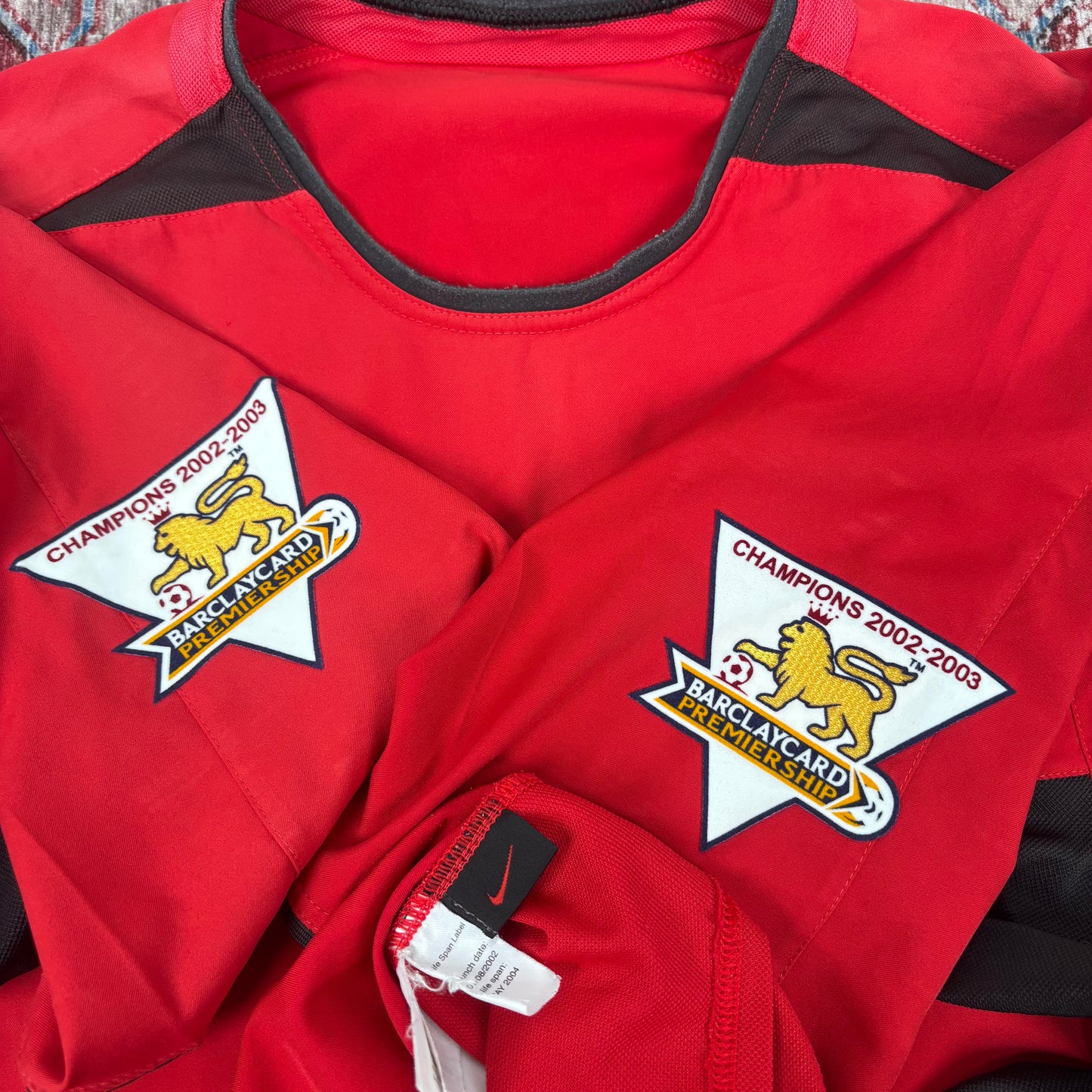 2003/04 Manchester United Home Shirt - Cristiano Ronaldo - XL