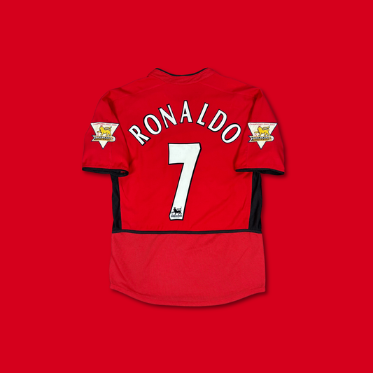 2003/04 Manchester United Home Shirt - Cristiano Ronaldo - S