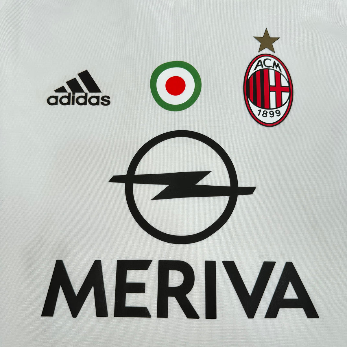 2003/04 AC Milan Away Longsleeve Shirt - Player Issue - Rui Costa - S
