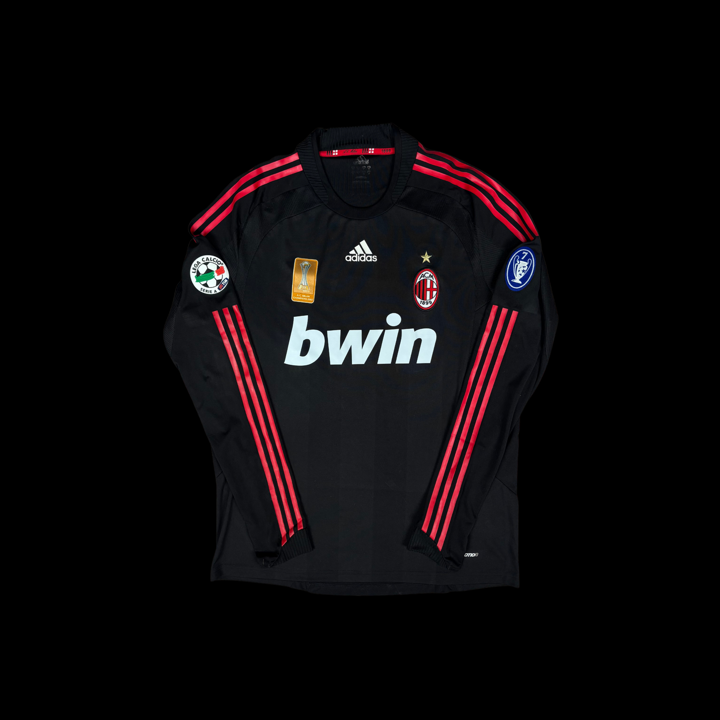 2008/09 AC Milan Third Longsleeve Shirt - Player Issue - Maldini - L