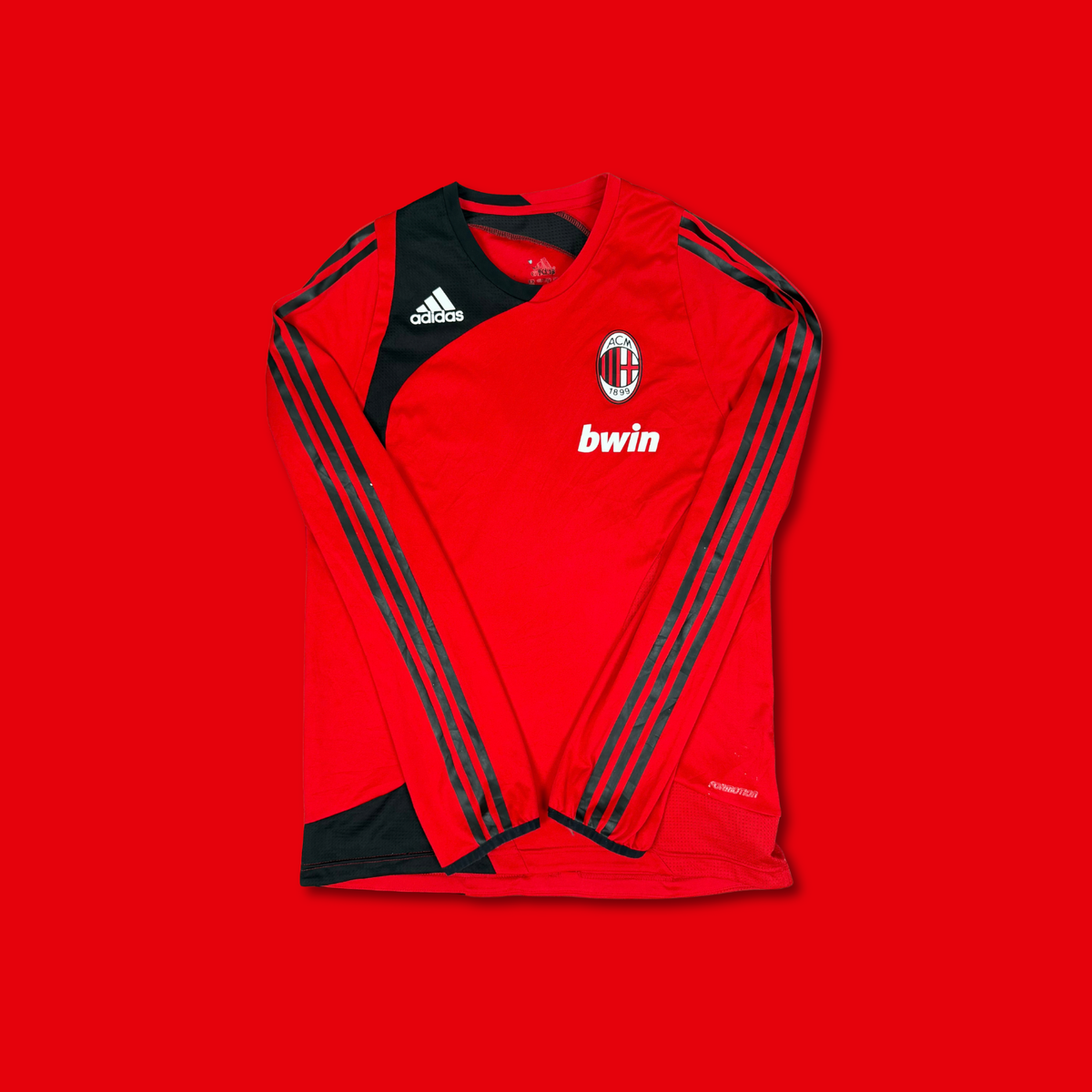 2007/08 AC Milan Training Shirt - Player Issue - M