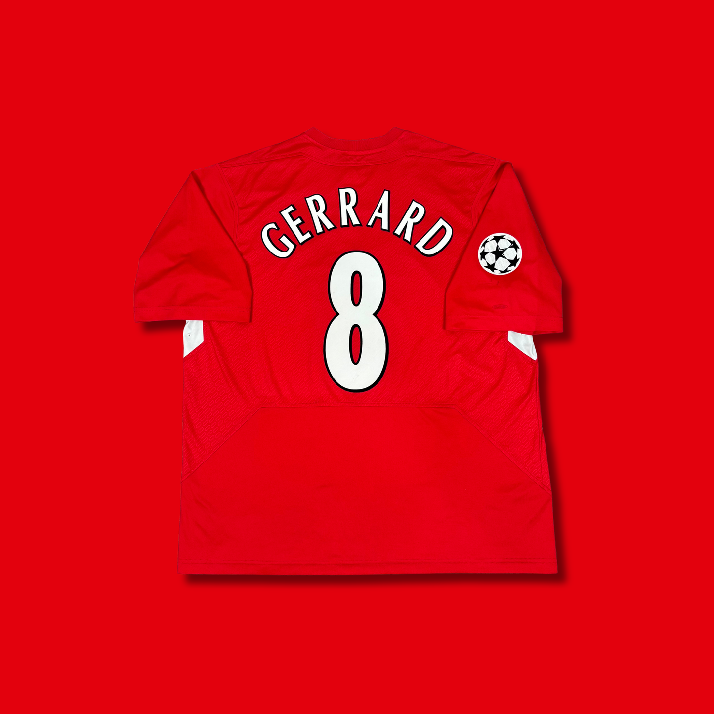 2005/06 Liverpool Home Shirt - Gerrard - XL