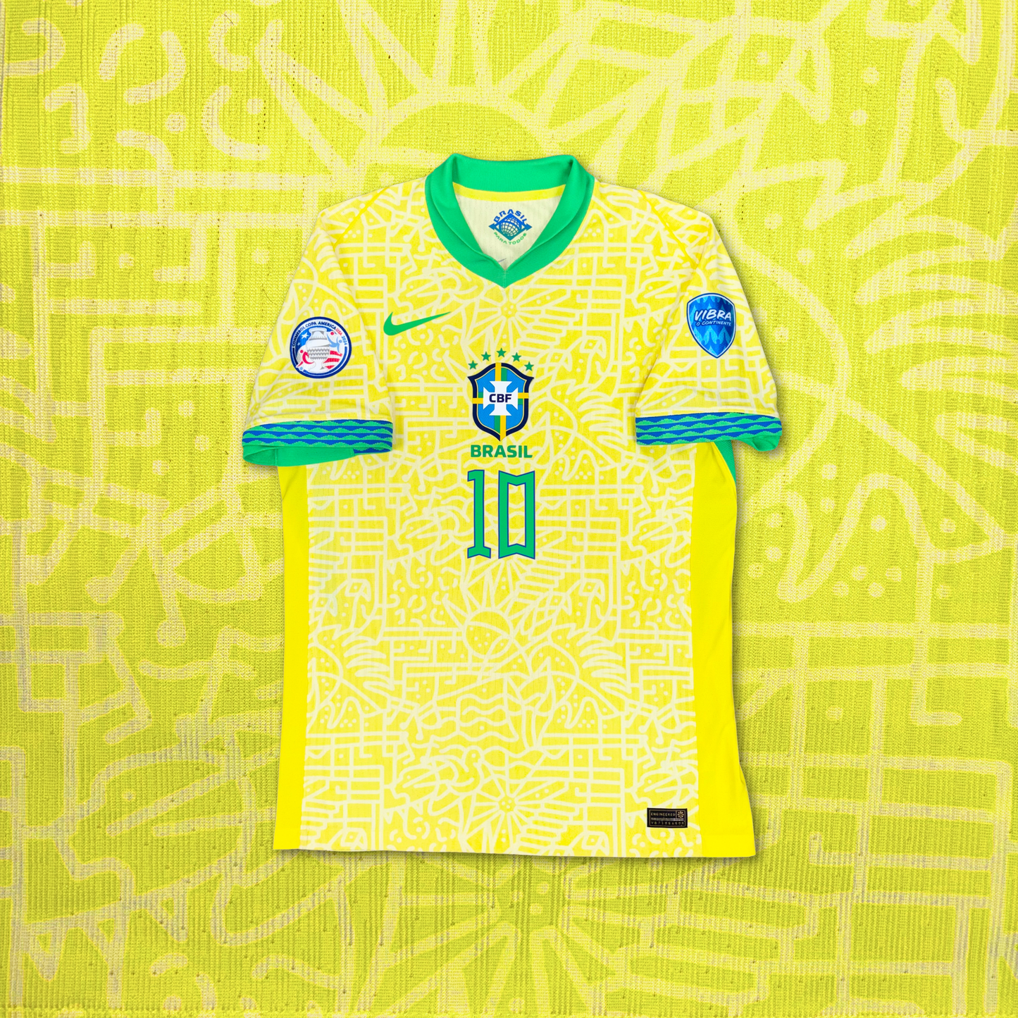 2024/25 Brazil Home Shirt - Player Issue - Neymar - L