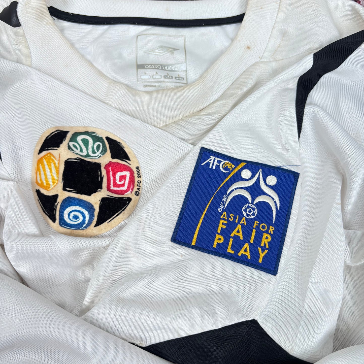 2006/07 Iraq Home Shirt - Match Worn - Younes - L