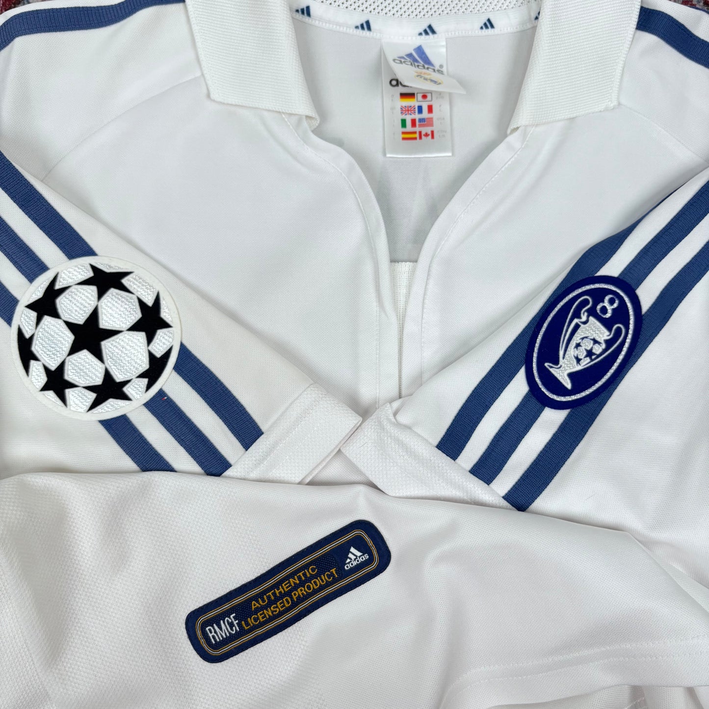 2001/02 Real Madrid Home Shirt - Zidane - L