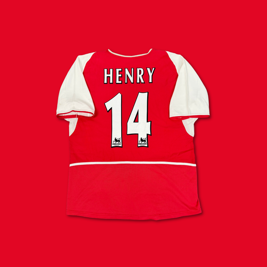 2002/03 Arsenal Home Shirt - Henry - L