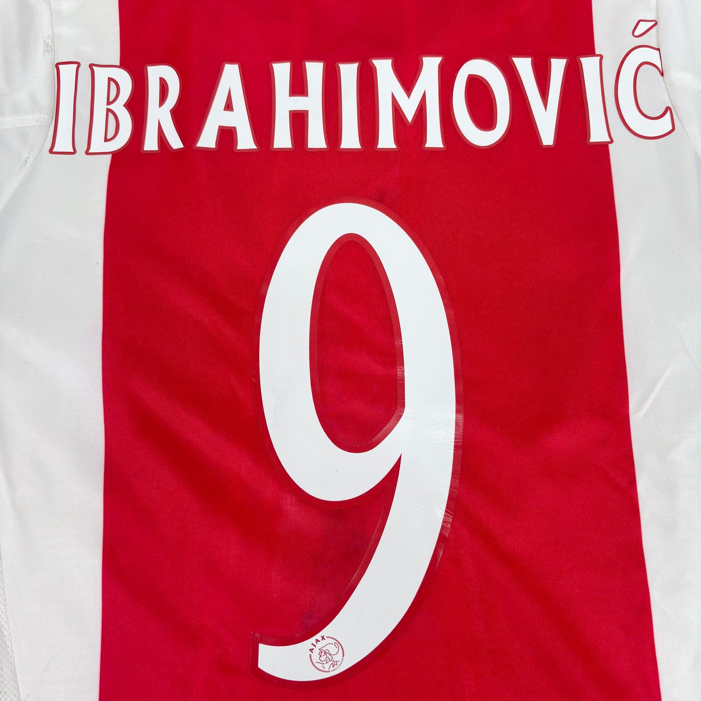 2002/03 Ajax Amsterdam Home Shirt - Plyer Issue - Ibrahimovic - M