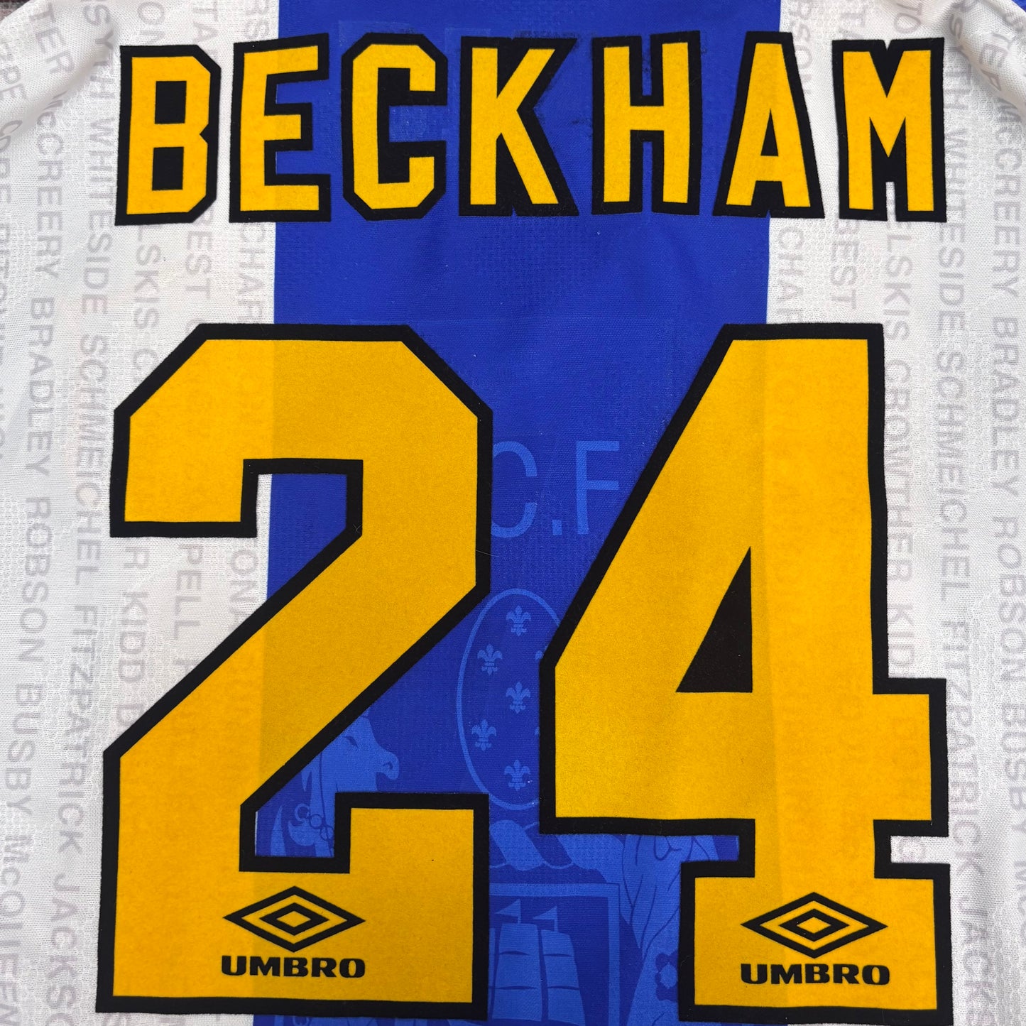 1994/95 Manchester United Third Shirt - Bekham - L