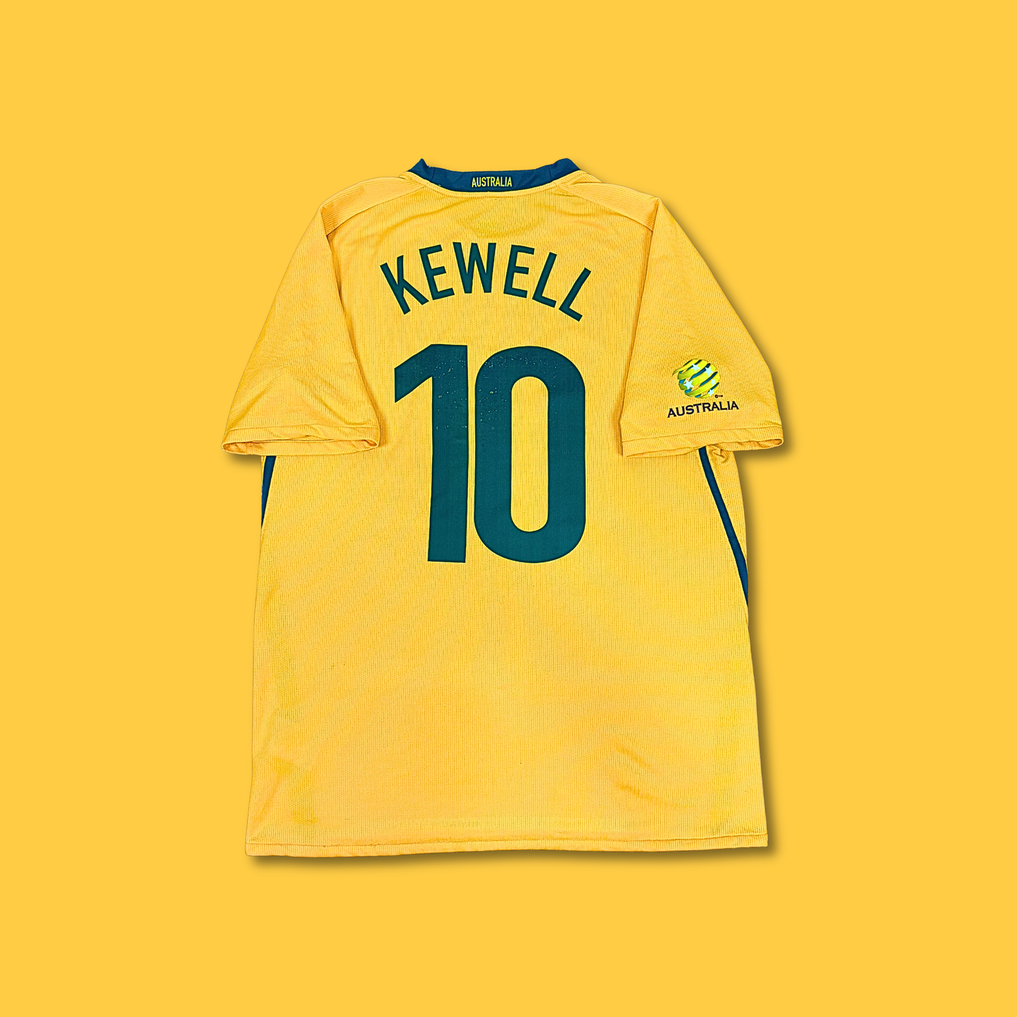 2008/09 Australia Home Shirt - Kewell - XL