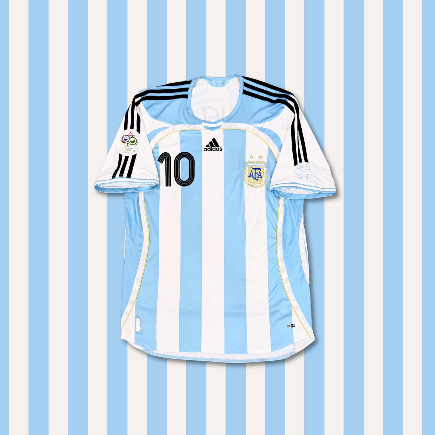 2006/07 Argentina Home Shirt - Riquelme - L
